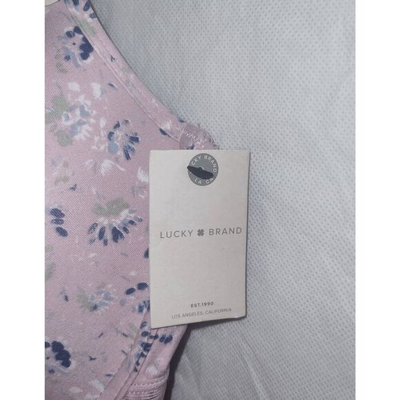 NWT Lucky Brand Full Figure Underwire Bra With Comfort Straps Size 40D Pink flor - Picture 3 of 8